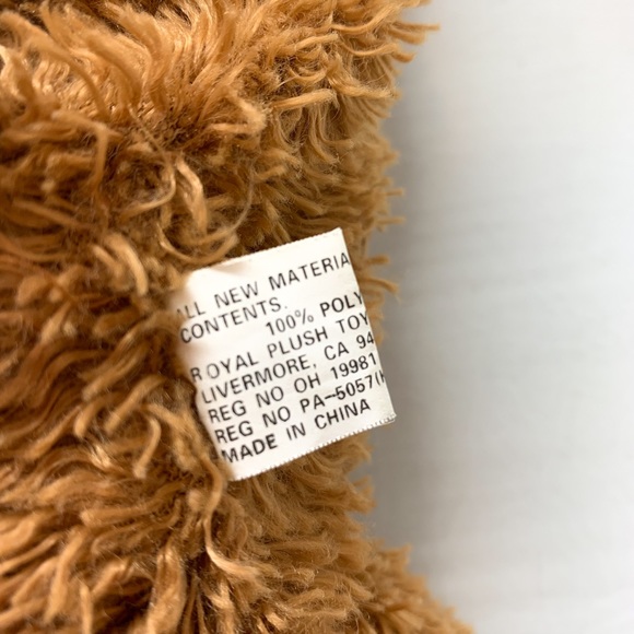 Royal Plush USA American Flag Bear Seated Stuffed Animal With Tags, 10” - Picture 8 of 9